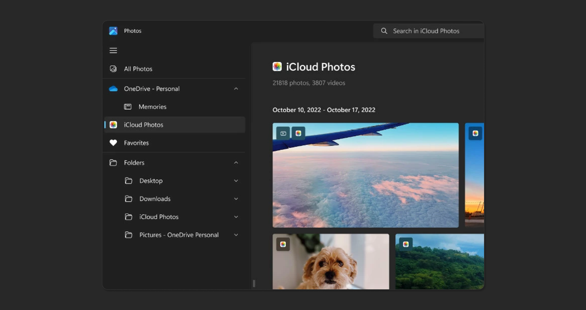 Microsoft Launches iCloud Photos Integration into Photos App on Windows 11