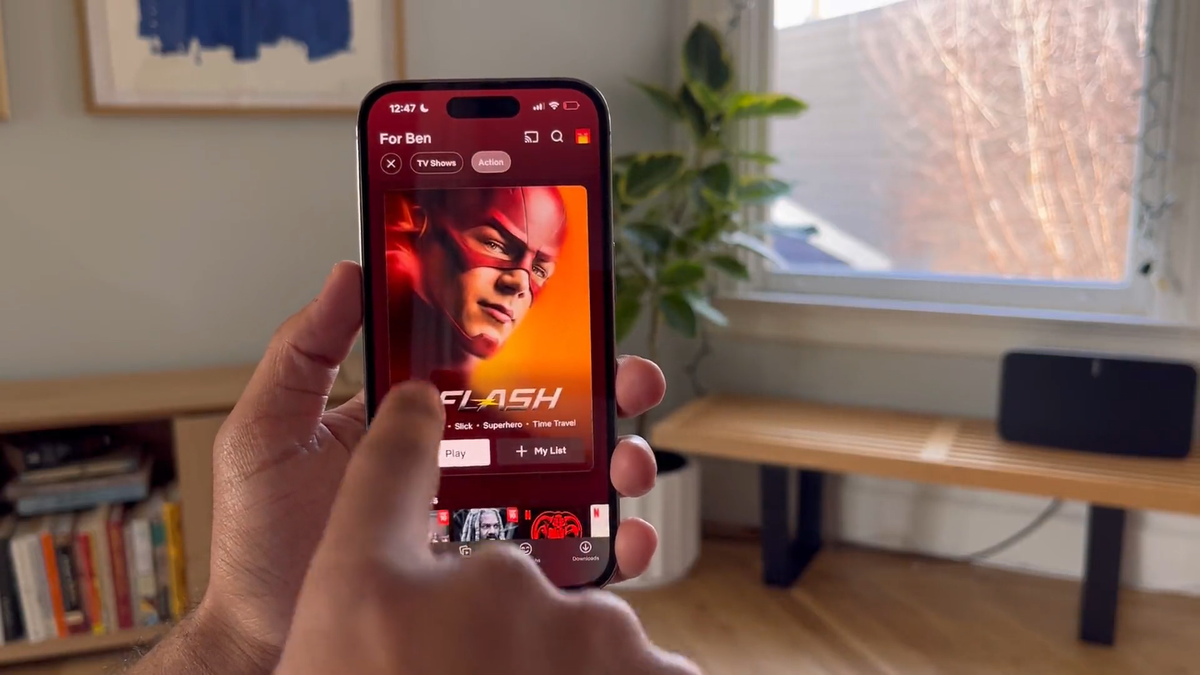 Netflix unveils its fluid and more interactive iPhone app design