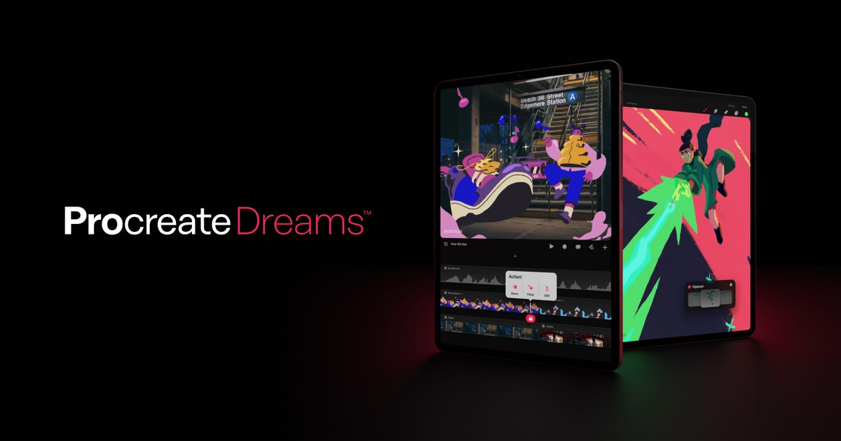 Procreate Teases 'Dreams': The New App for iPad That Will Push The Boundaries of Usability in Animation