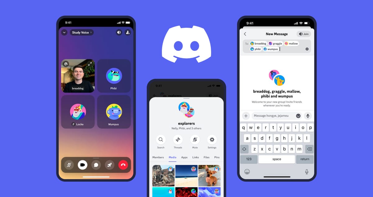 Discord Redesigned Its App to Enhance the User Experience on Mobile Devices
