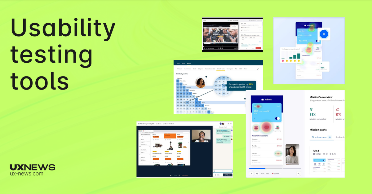 Top usability testing tools for UX and product designers