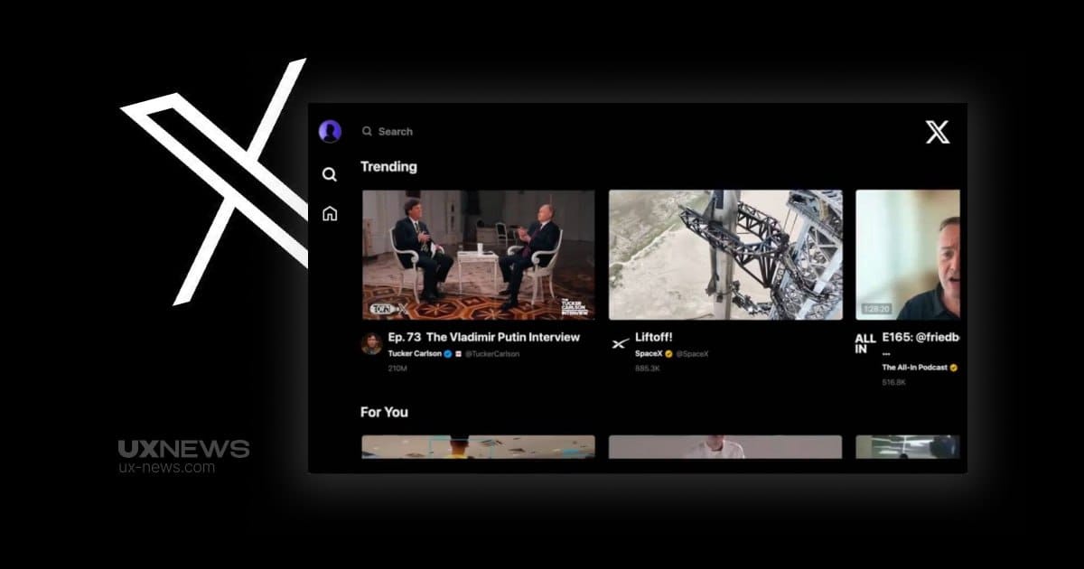 X (ex Twitter) announces development of TV App