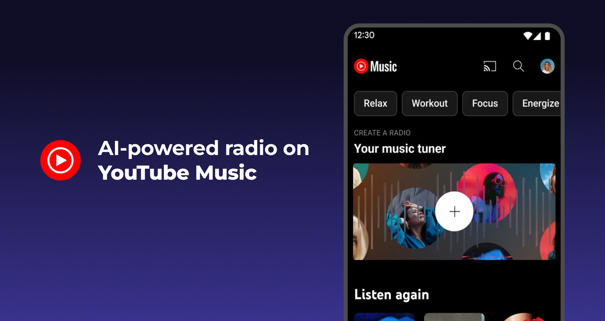 YouTube Music tests AI for user-requested radio stations