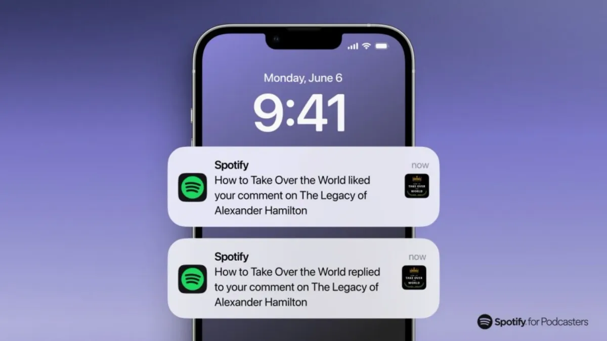 Spotify has added comments to podcasts