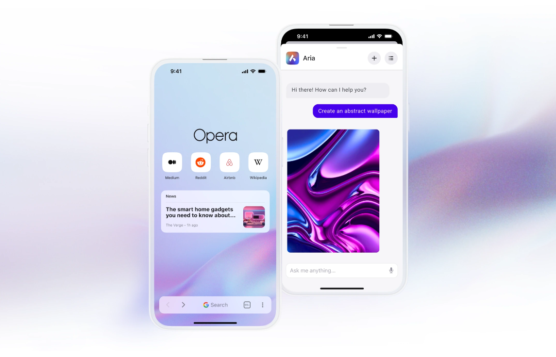 Opera One with AI and Enhanced Design Launches on iOS