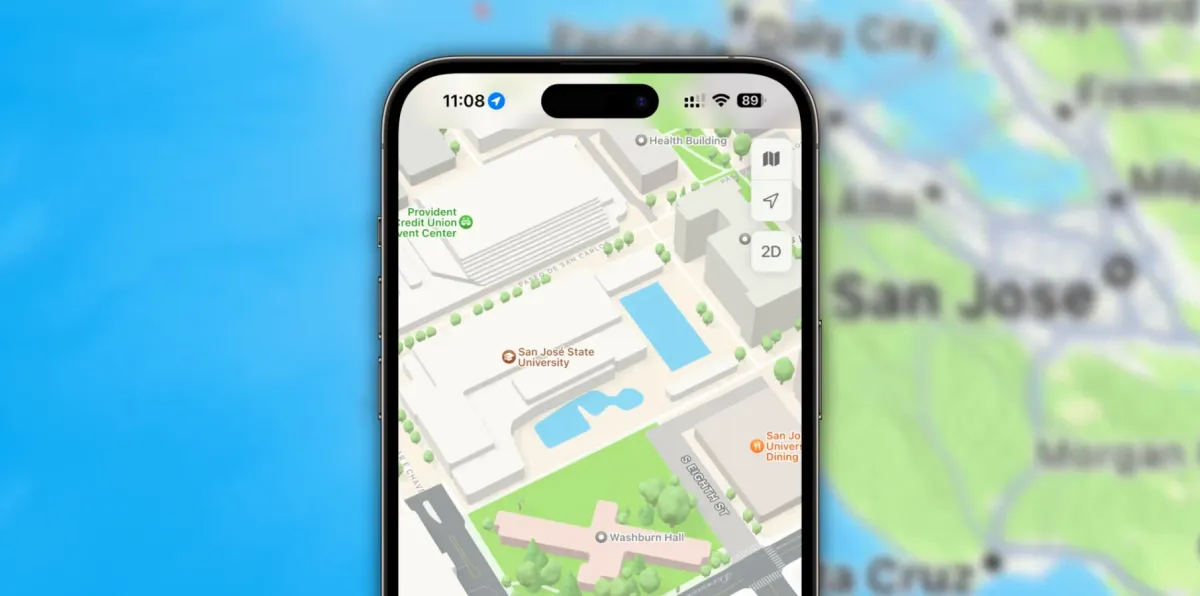 Apple has added the new 'Search Here' button to Apple Maps