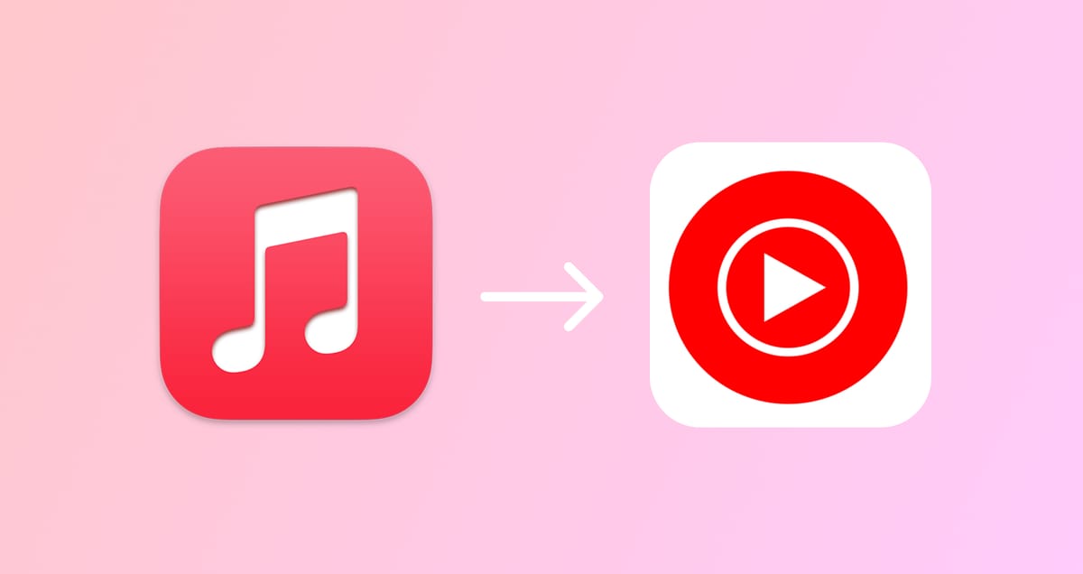 Apple Music allows easy playlist transfers to YouTube Music