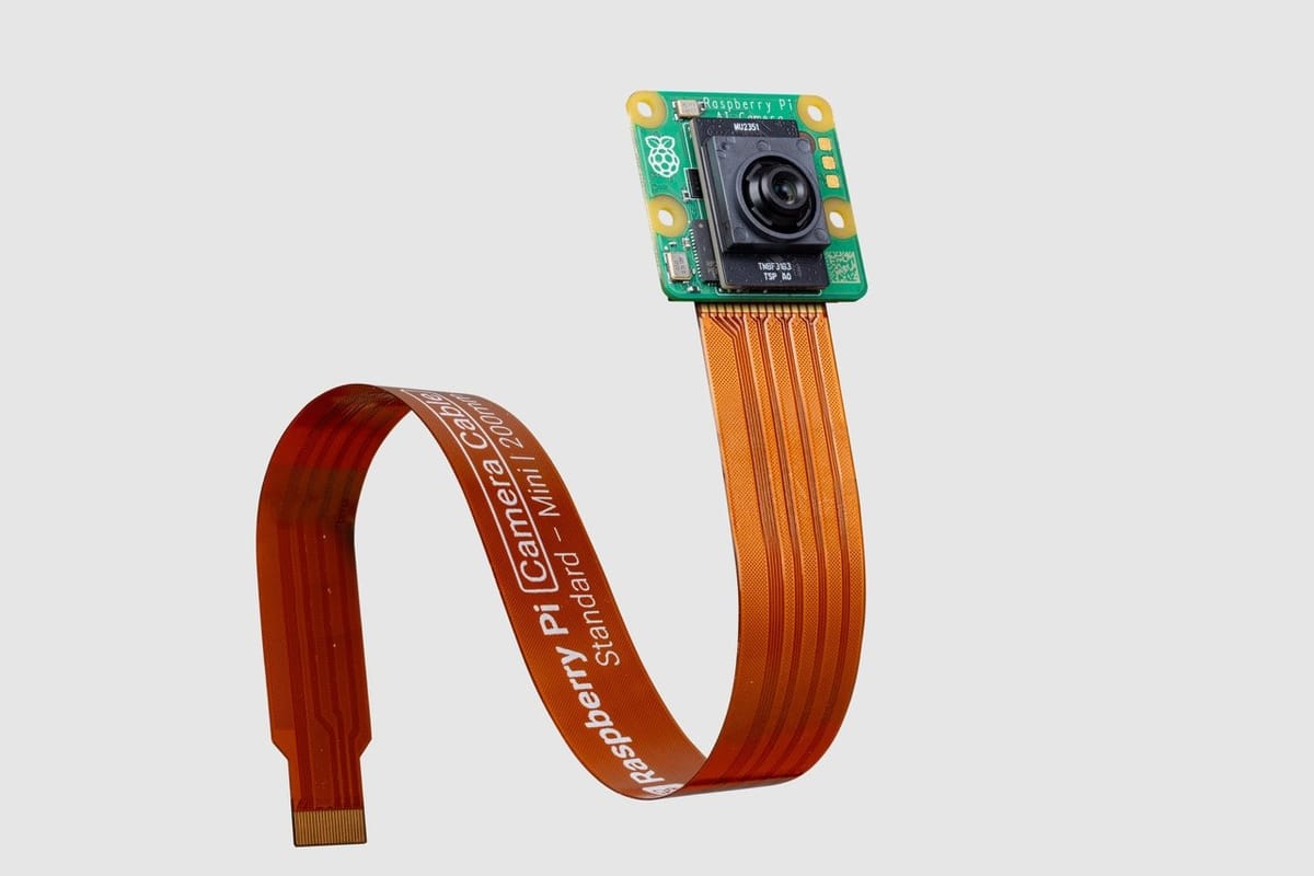 Raspberry Pi and Sony launch an AI camera module