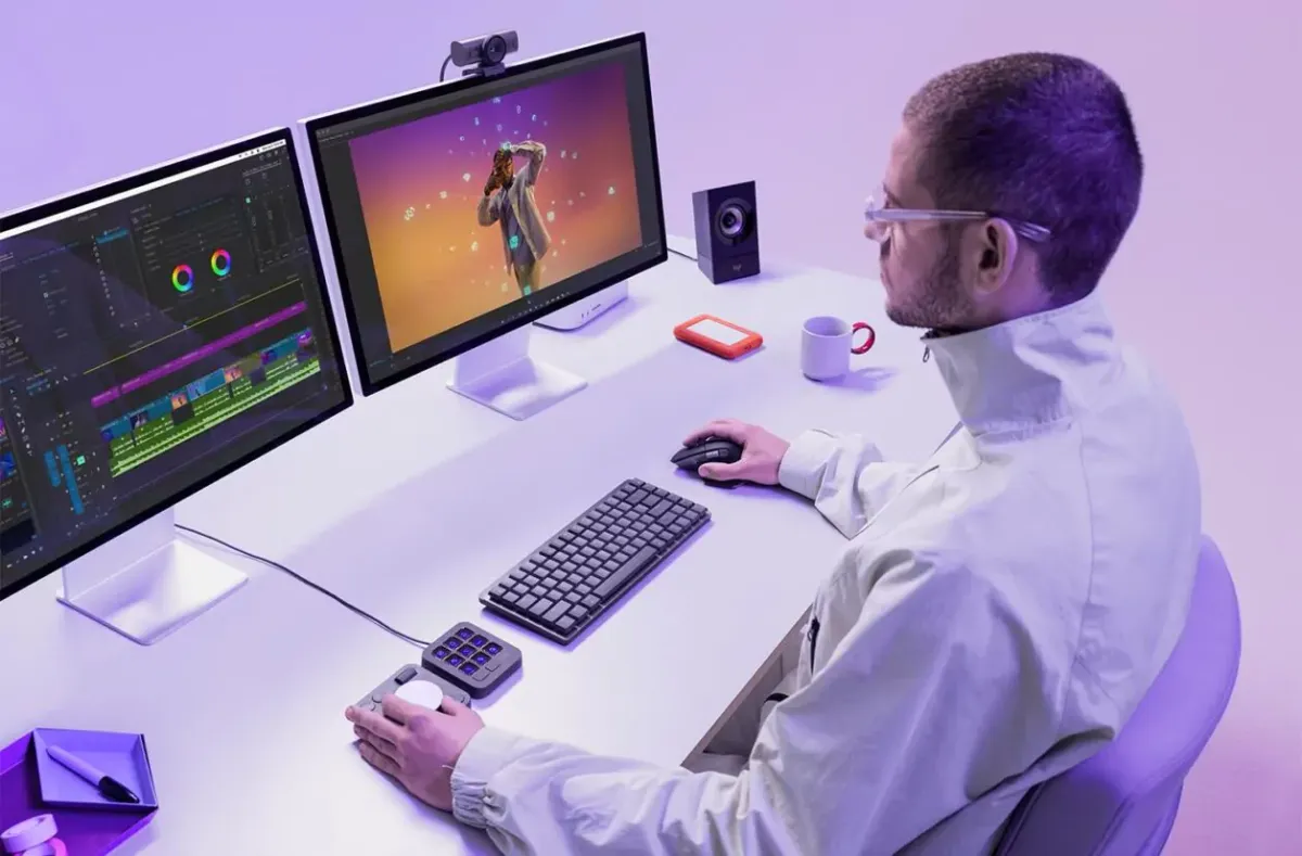 Logitech unveils the MX console for Adobe Photoshop and Premiere Pro