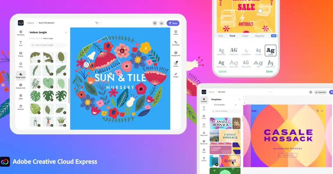 Adobe Express gets new features and enhances integration with Creative Cloud