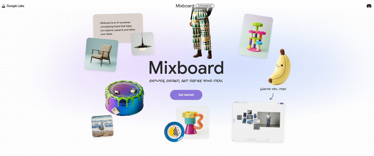 Google introduces Mixboard – an AI-powered tool for visual concepting