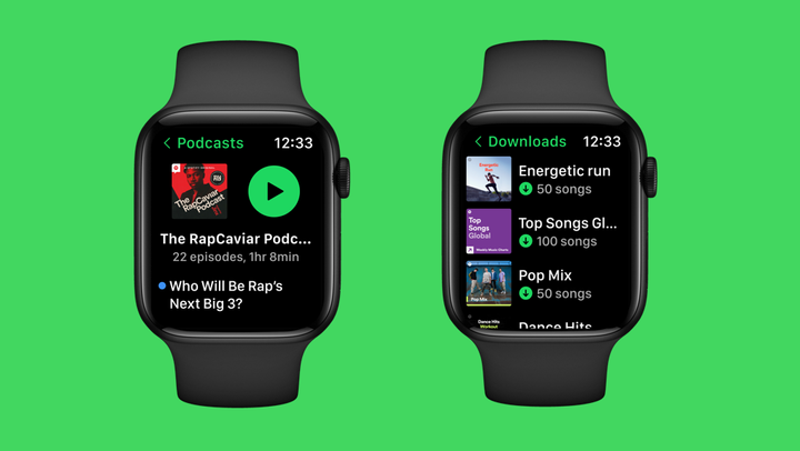 Spotify redesigns its Apple Watch app