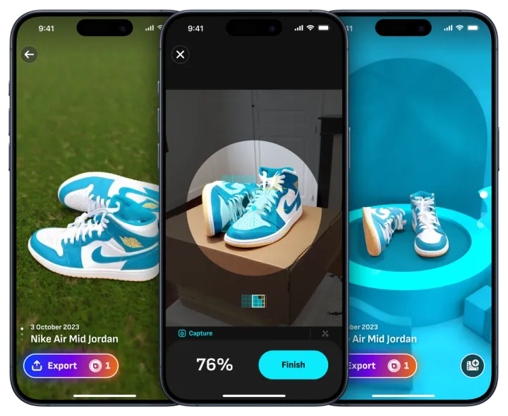 Doly: a mobile app for generating 3D product videos