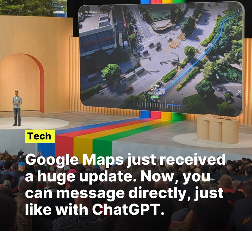 Google Maps integrates AI and AR