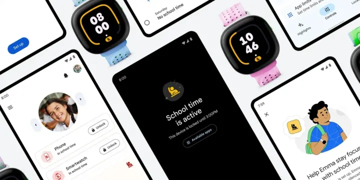 Google expands the "School Time" feature to phones and tablets