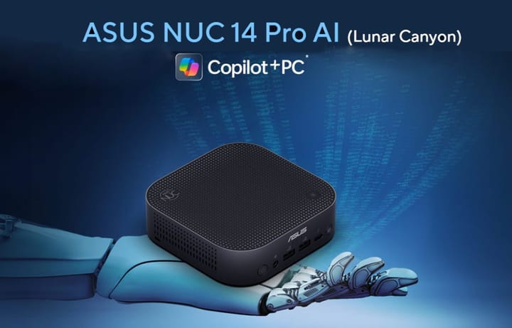 Asus has released the first mini PC with AI features