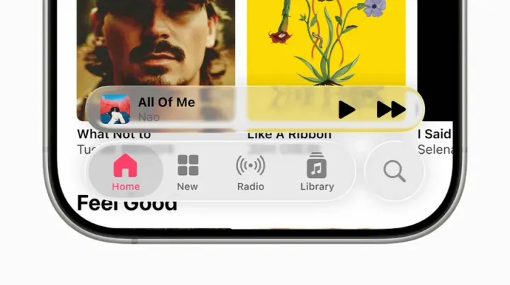 Apple reduces Liquid Glass transparency in iOS 26 Beta 3