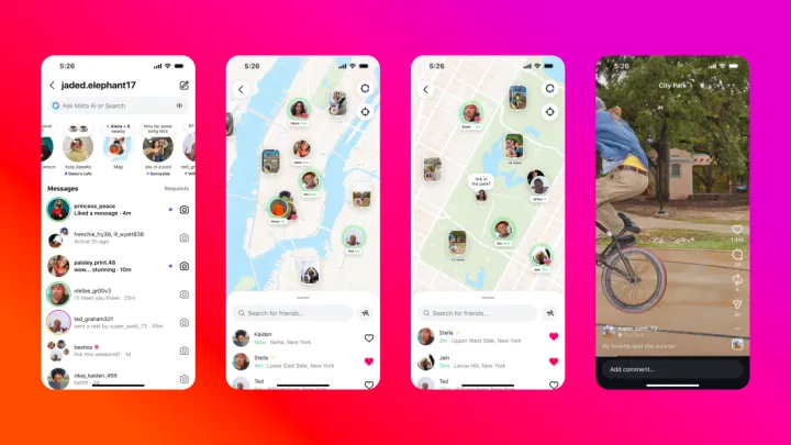 Instagram launches reposts and copies Snap Maps idea