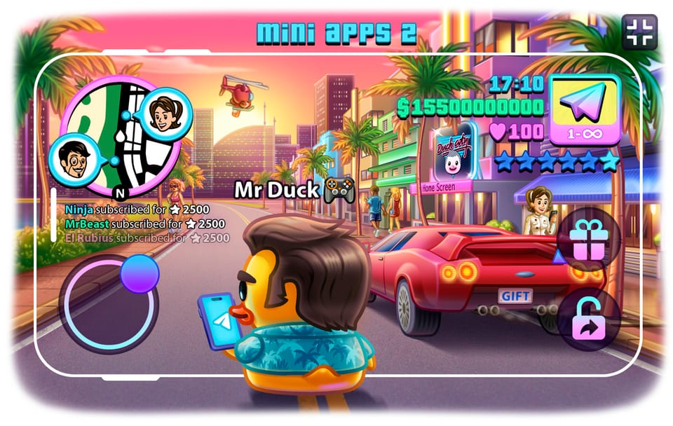 Telegram releases the 2.0 update for its mini-apps