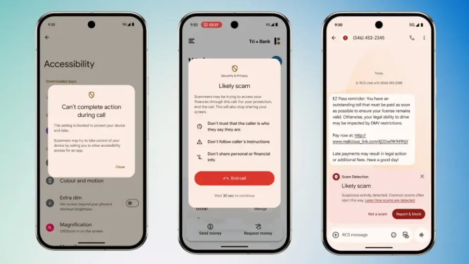 Android 16 introduces new features to protect users from phone scams