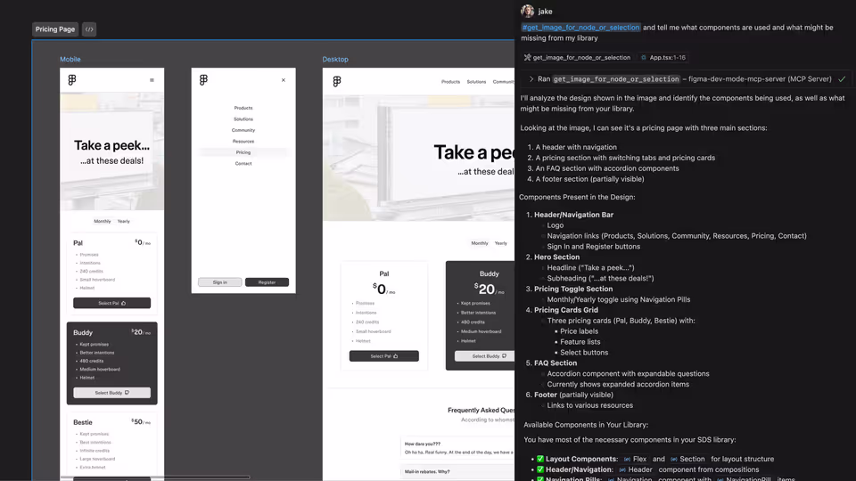 Figma introduces the MCP DevMode for translating designs into code