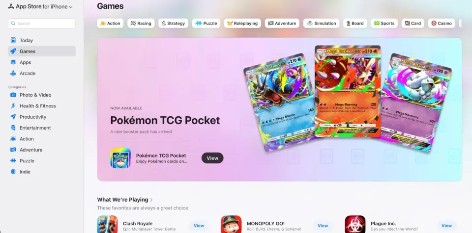 Apple has launched an updated web interface for the App Store